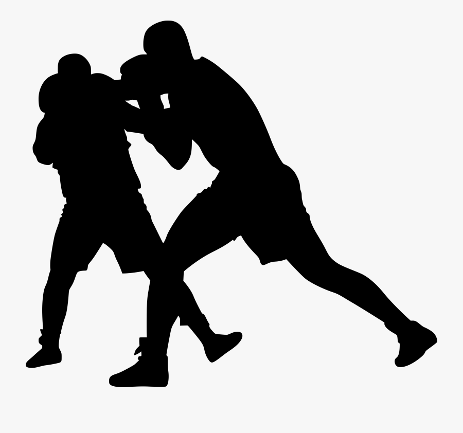 Boxing Silhouette Png, Transparent Clipart