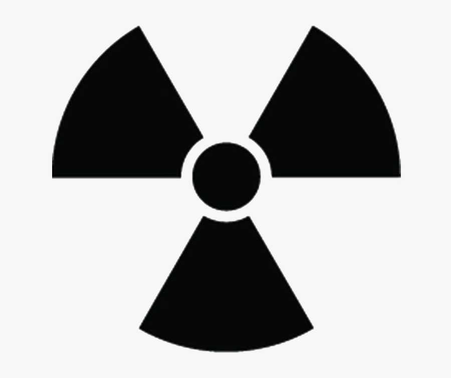Black Radiation Sign Png Clipart - Radiation Svg, Transparent Clipart