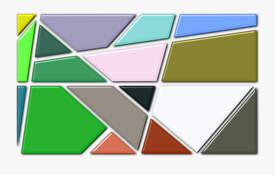 Square,triangle,tints And Shades - Geometric Art Designs Background, Transparent Clipart