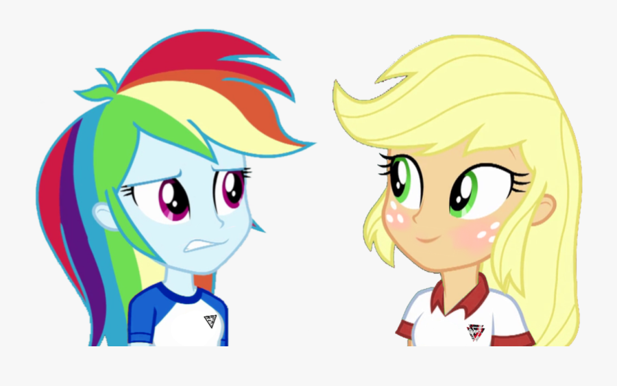 Appledash Applejack Artist - Equestria Girls Applejack Hair, Transparent Clipart