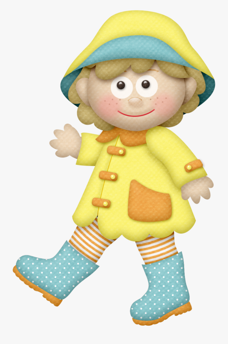 Niños Bajo La Lluvia Png, Transparent Clipart