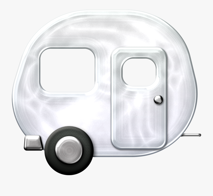Transparent Retro Camper Clipart - Travel Trailer, Transparent Clipart