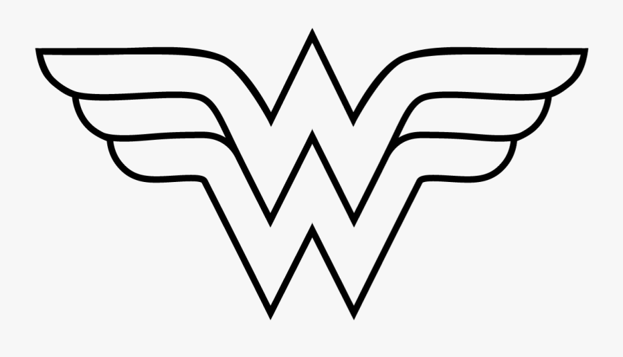 Logo Wonder Woman Png, Transparent Clipart