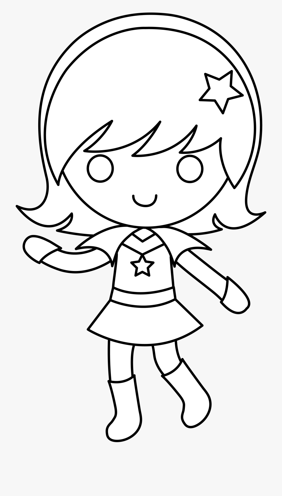 Drawing Of Girl At - Easy Friendship Day Drawing, Transparent Clipart