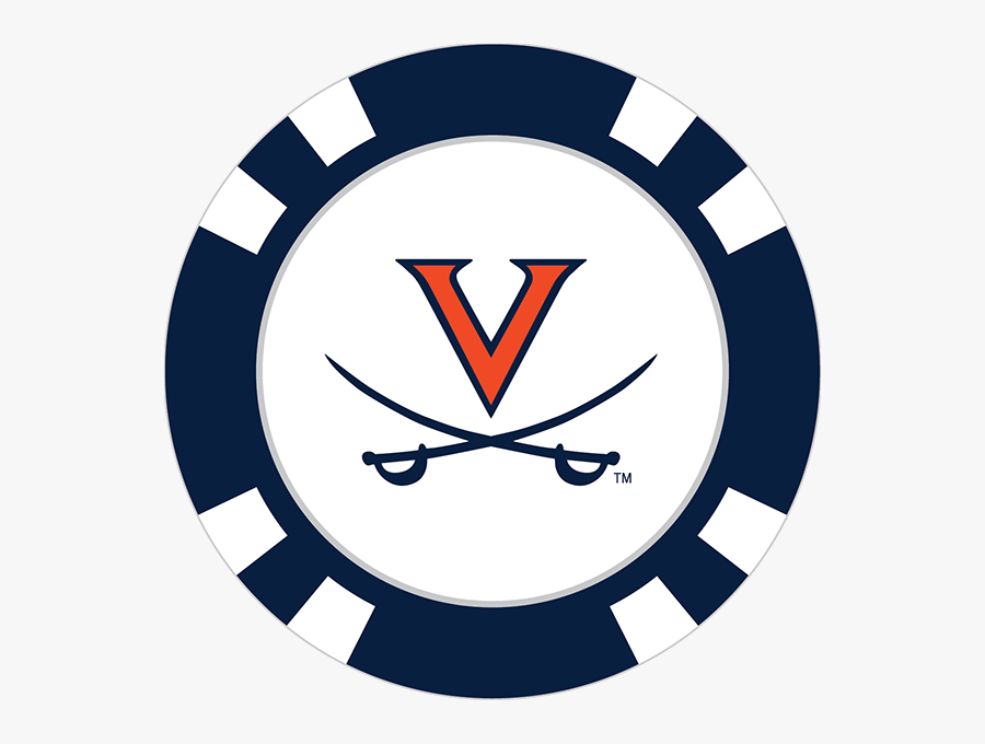 Virginia Cavaliers Poker Chip Ball Marker - Boston Bruins Poker Chip, Transparent Clipart