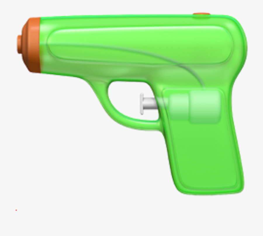 Water Gun Emoji Pistol Ios - Water Gun Emoji Png, Transparent Clipart