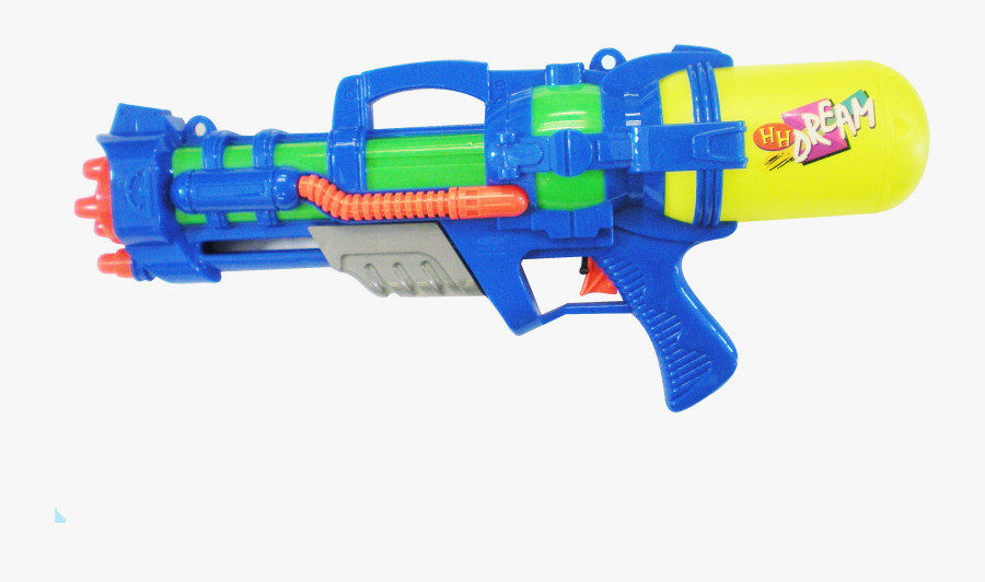 Water Gun Toy Plastic Pistol - All Water Gun Png, Transparent Clipart