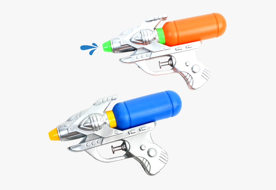 Water Gun Toy Party Pistol - Water Gun, Transparent Clipart
