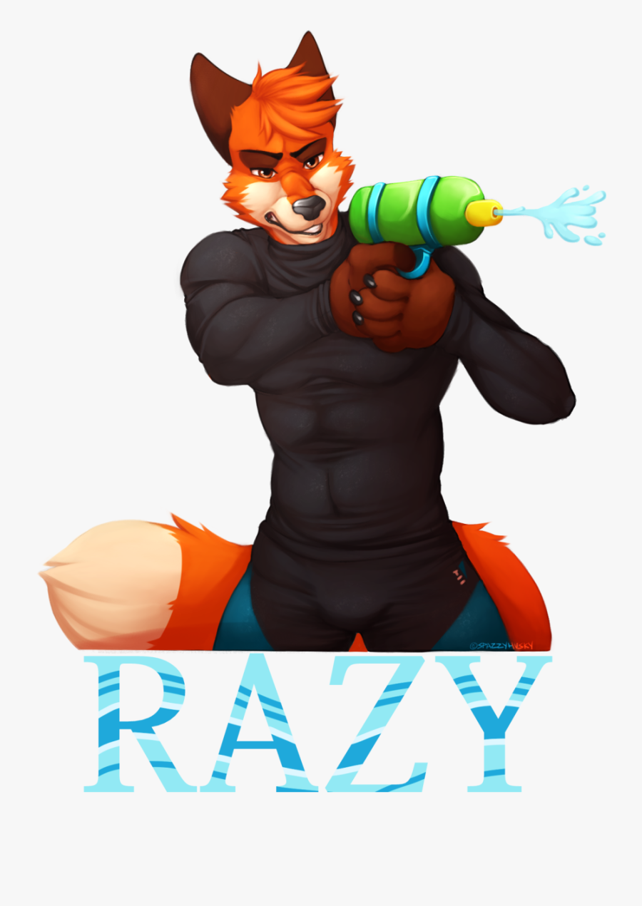 Water Gun Fight - Illustration, Transparent Clipart