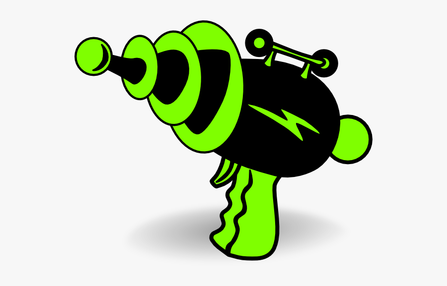 Cartoon Laser Tag Gun, Transparent Clipart