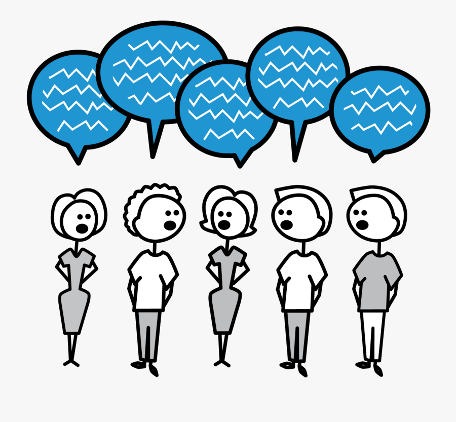 Clipart Png People Talking Transparent Png , Png Download - People Talking Free Art, Transparent Clipart
