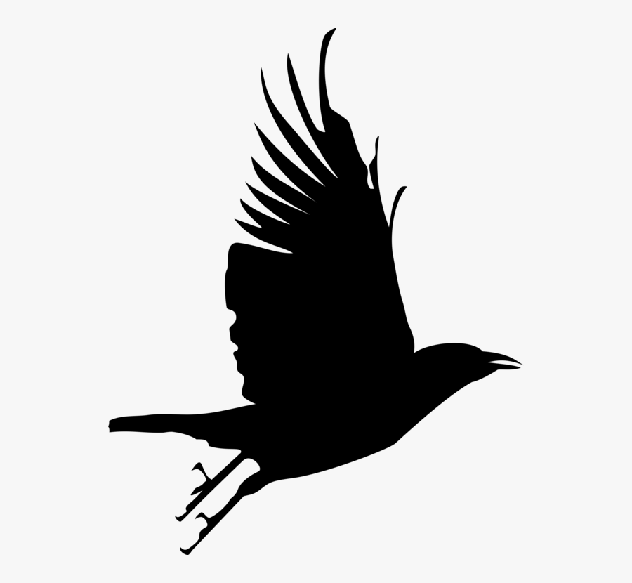 Transparent Maleficent Clipart - Black Birds Vector Png, Transparent Clipart