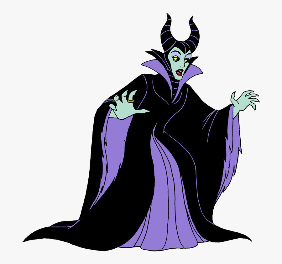 Transparent Maleficent Clipart - Malificent Cartoon, Transparent Clipart