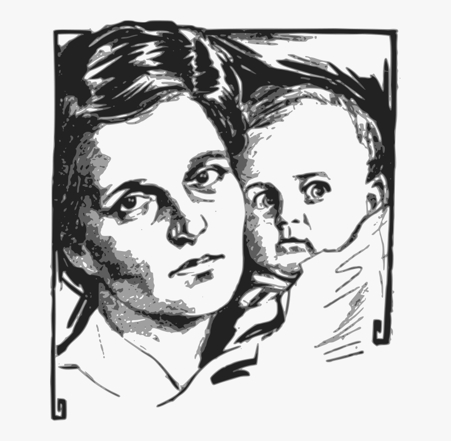 Mother And Startled Baby - Quotes About Epidermolysis Bullosa, Transparent Clipart