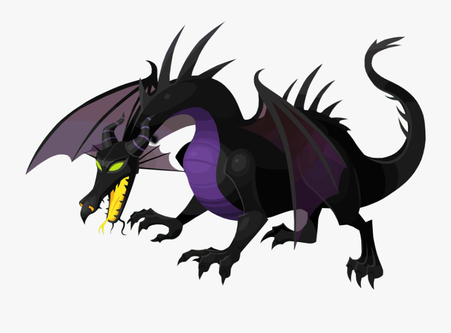 Maleficent Dragon Png - Maleficent Dragon Disney Transparent, Transparent Clipart