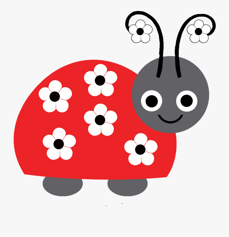 Cute Ladybug Bugs Clipart, Transparent Clipart