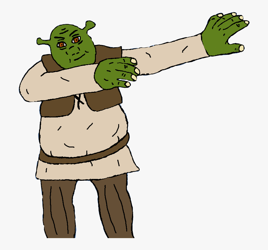 Epic Gamer Wow Dap Dabbing Shrek Nigerian Budapest - Dabbing Epic Gamer, Transparent Clipart
