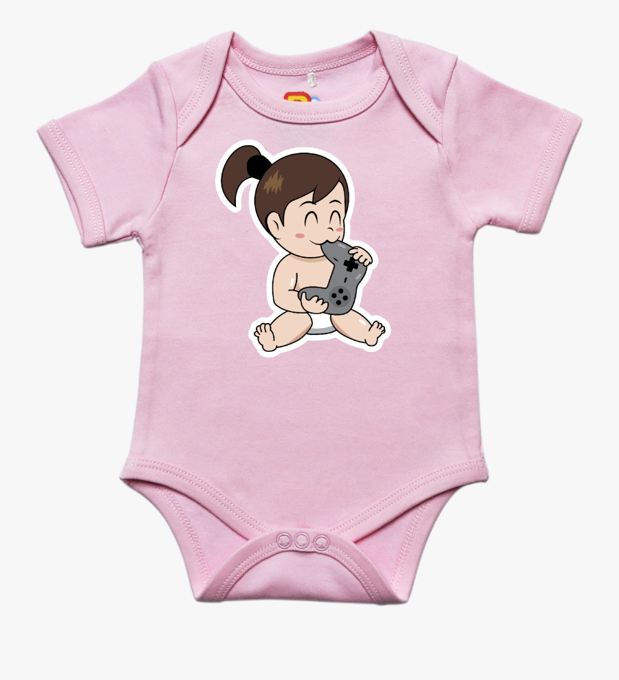 Transparent Onsie Clipart - Girl, Transparent Clipart