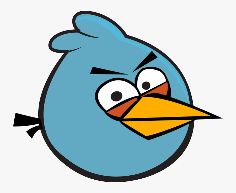 Angry Birds Clipart Angry Birds Star Wars Ii Angry - Blue Angry Birds Png, Transparent Clipart