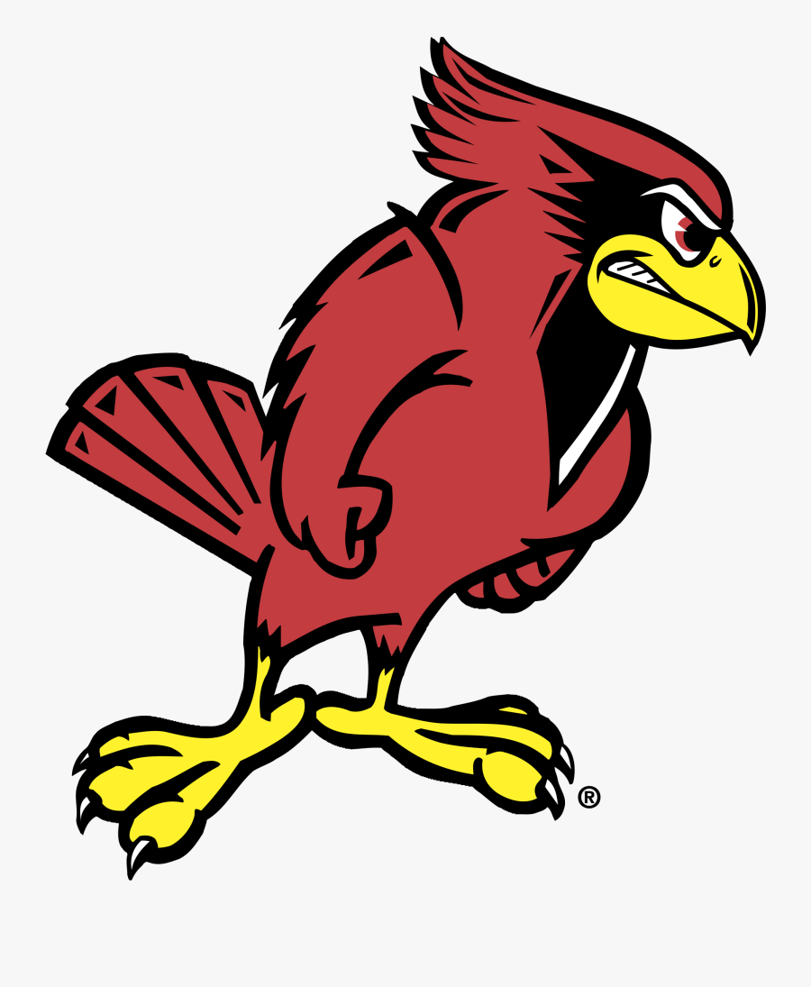 Illinois State Redbird Logo Png Transparent - Illinois State University Redbird, Transparent Clipart