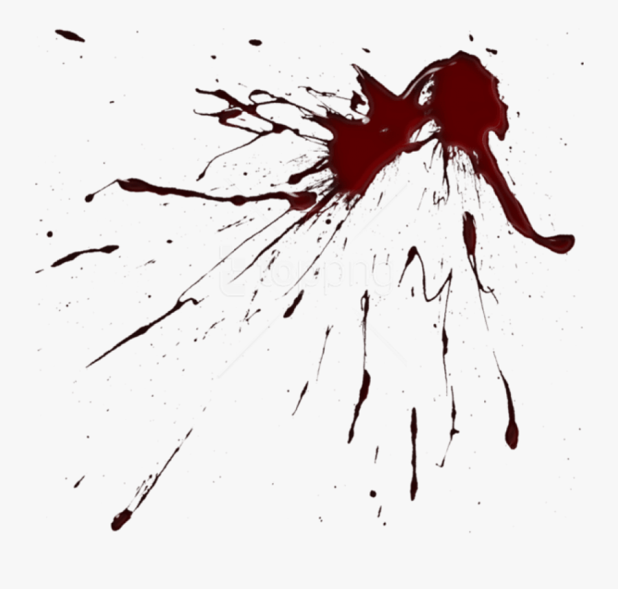 Bloody Bullet Hole Png - Clipart Blood Splatter Png, Transparent Clipart