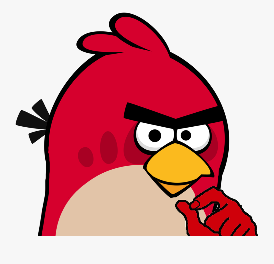 Red Angry Birds Star Wars Clipart , Png Download - Angry Birds Game Red, Transparent Clipart