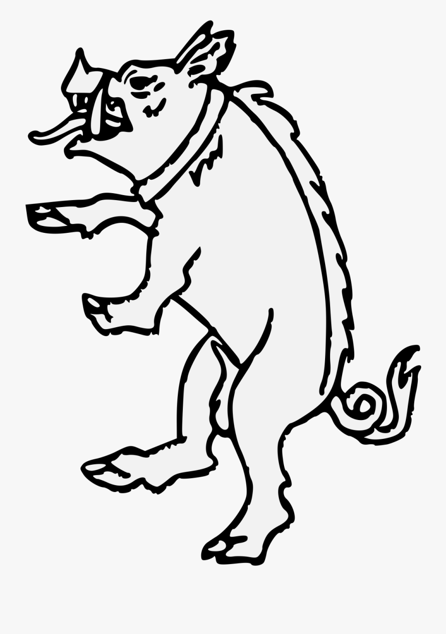 Wild Boar Clipart , Png Download - Cartoon, Transparent Clipart