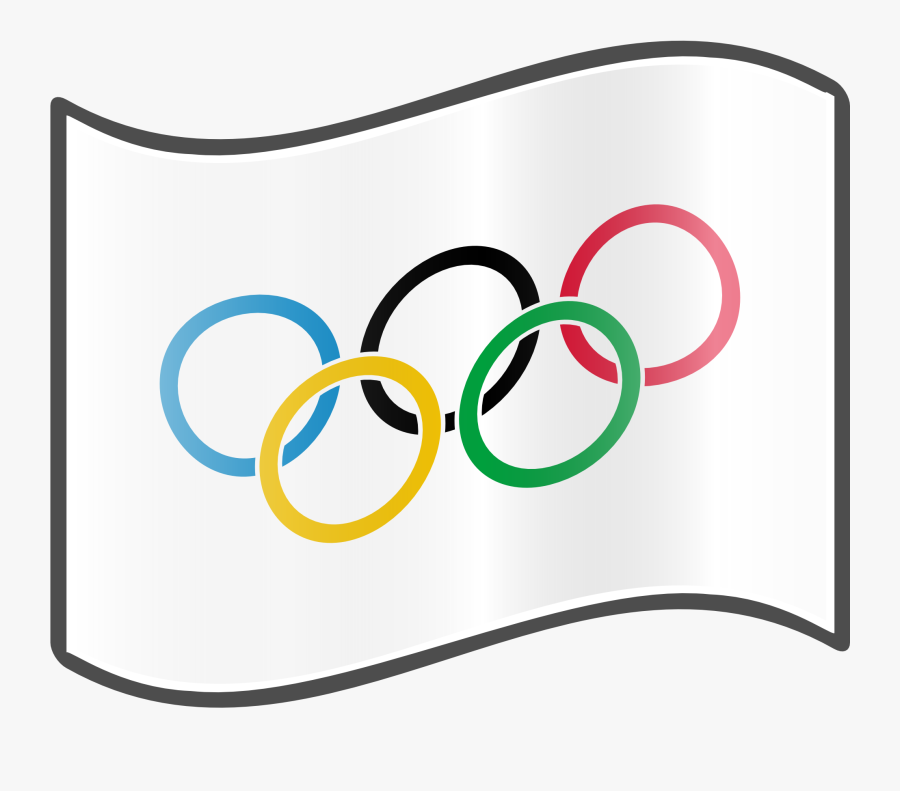 Free Olympic Flag Clipart - Olympic Rings Ireland, Transparent Clipart