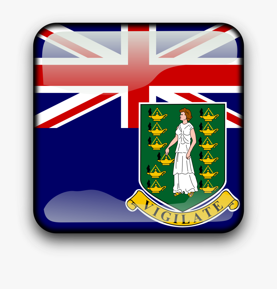 British Virgin Islands Flag - Cayman Islands Final Flag, Transparent Clipart
