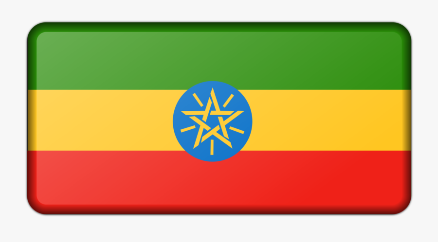 Brand,yellow,flag - Ethiopia Flag, Transparent Clipart