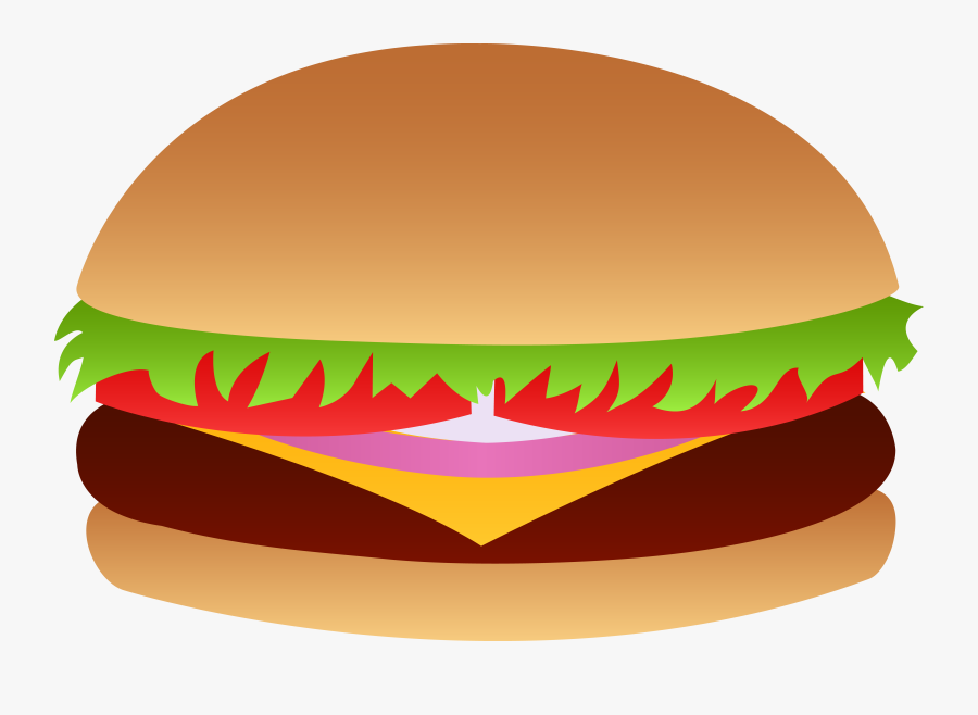 Free Clip Art - Fast Food Drawing Transparent, Transparent Clipart