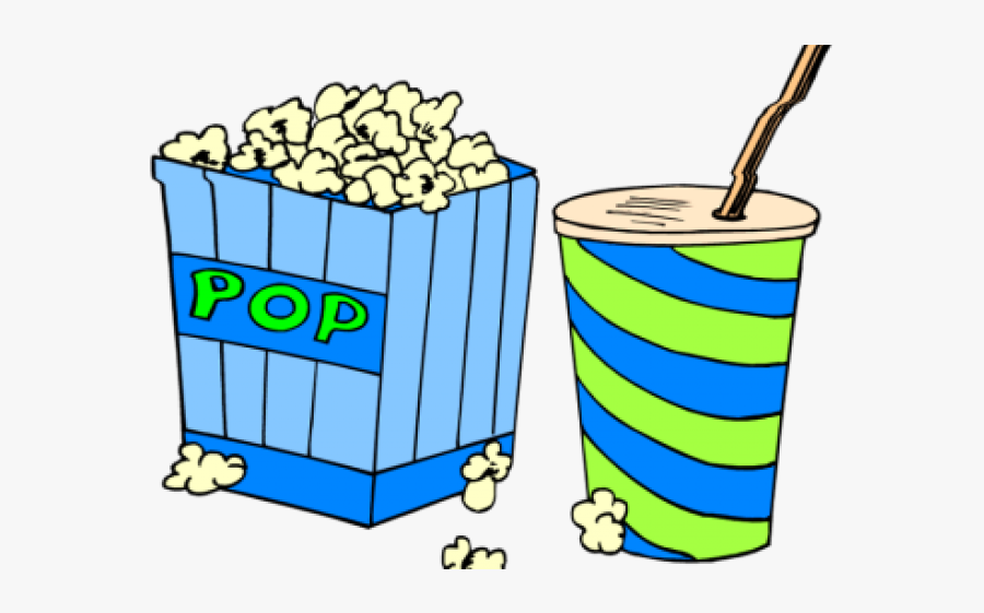Concession Stand Clipart - Free Popcorn Coloring Pages, Transparent Clipart