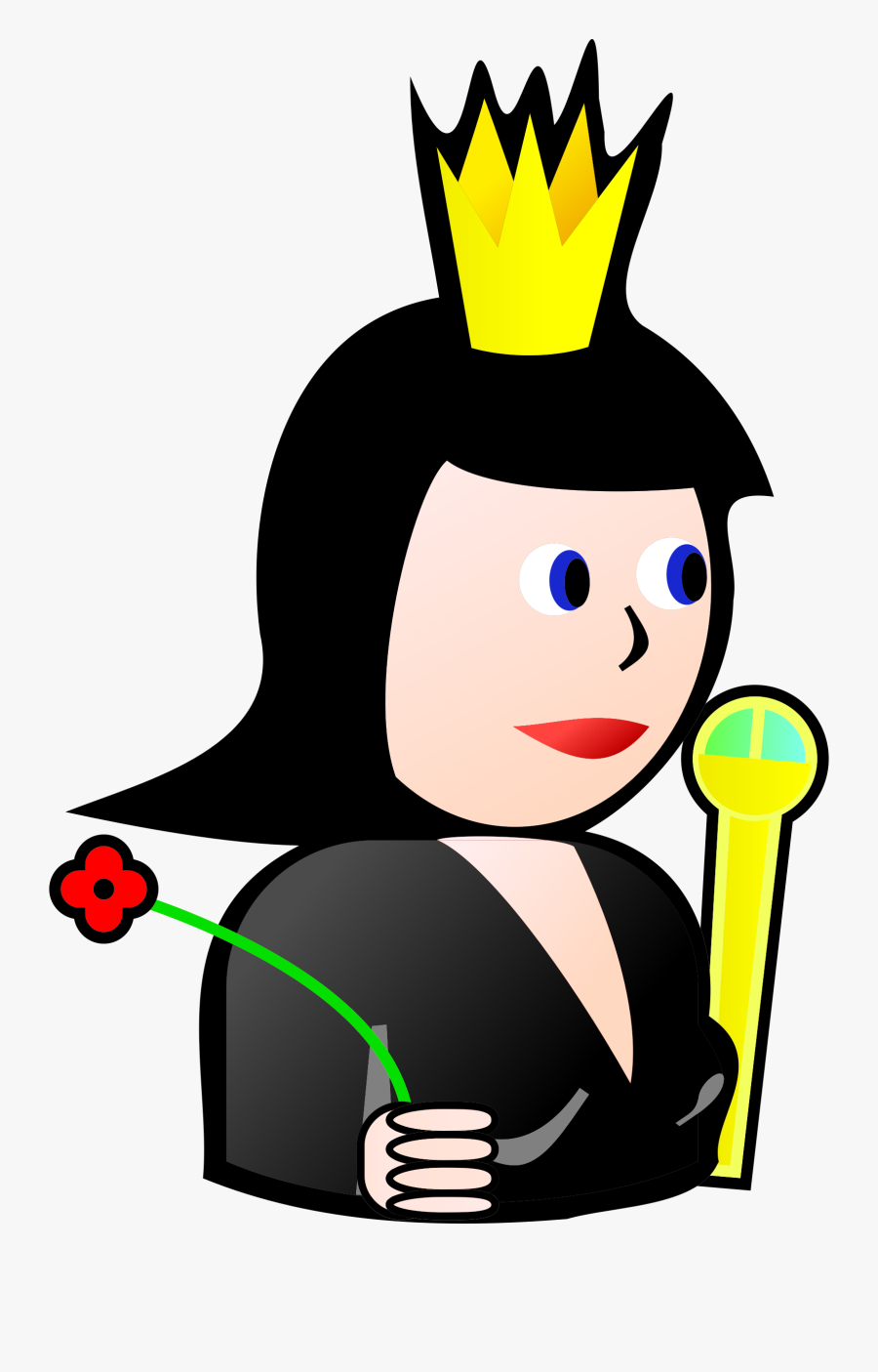 Transparent Spade Clipart - Kartun Raja Dan Ratu, Transparent Clipart