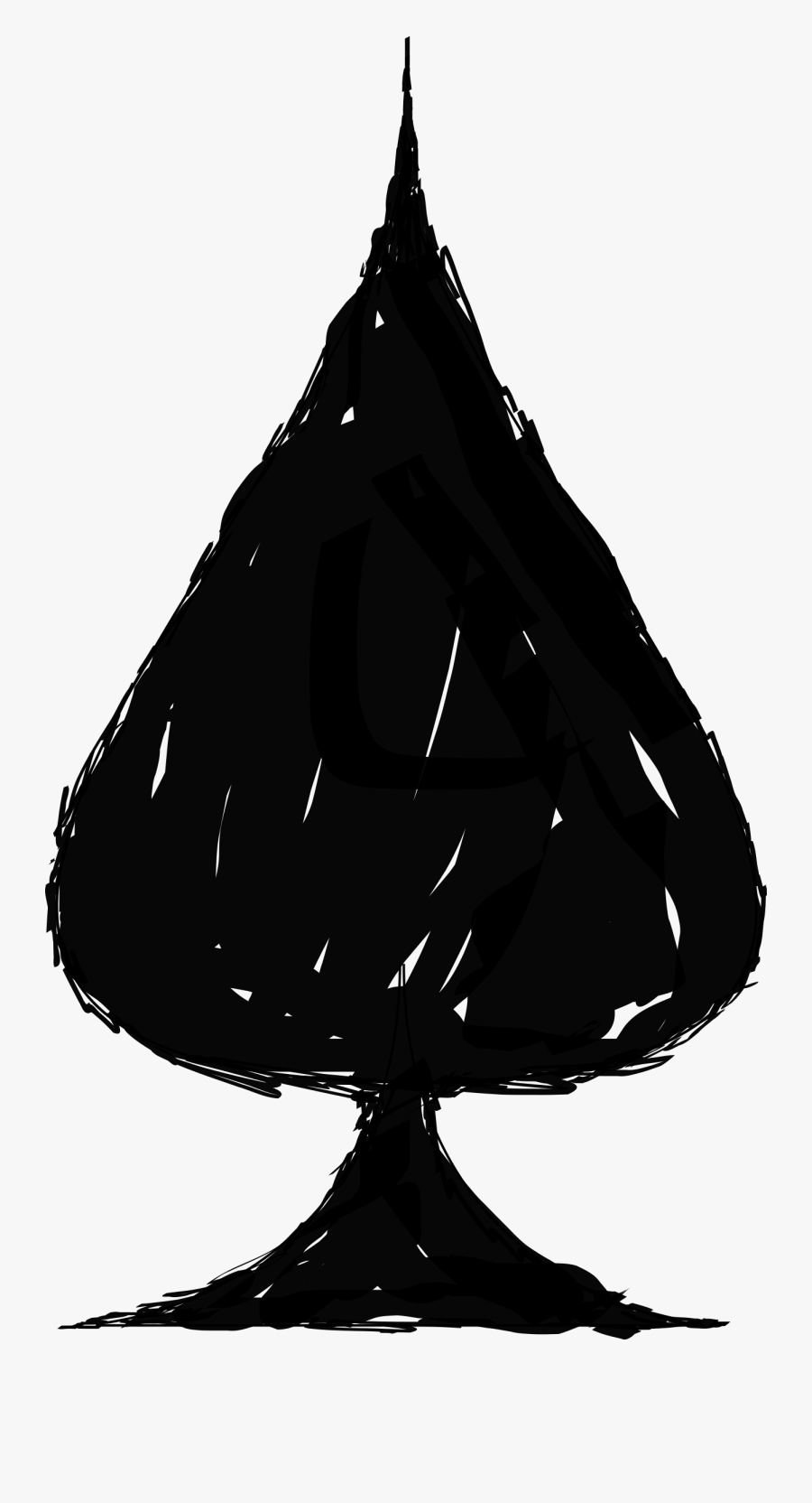 Monochrome - Ace Vector Png, Transparent Clipart