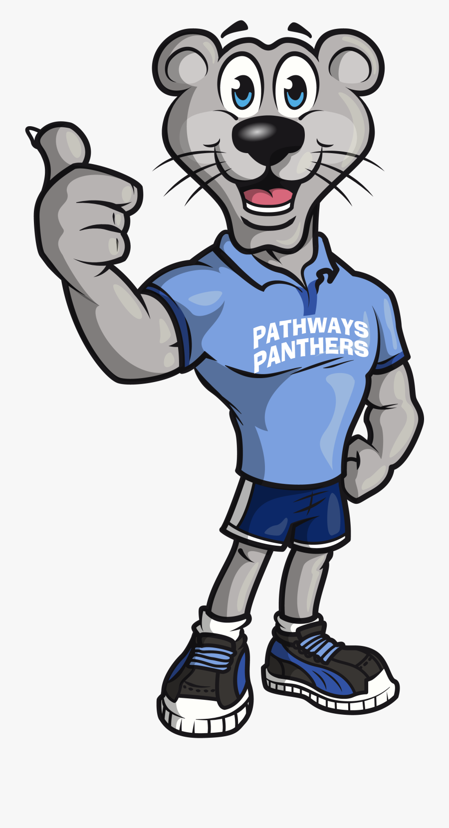 Clip Art Graphic Library Huge - Pathways World School Mascot, Transparent Clipart