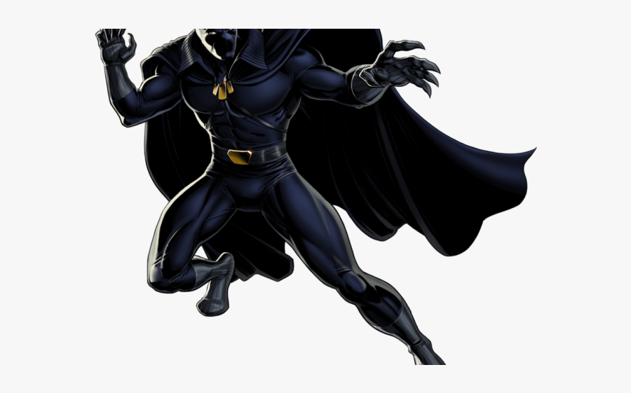 Black Panther Clipart - Avengers Black Panther Cartoon, Transparent Clipart
