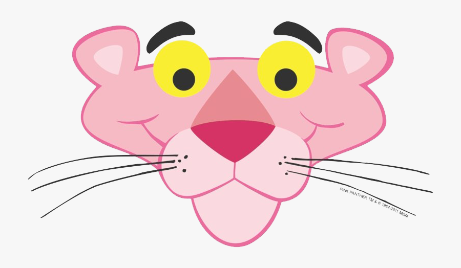 The Pink Panther Png Pic - Pink Panther Face Png, Transparent Clipart