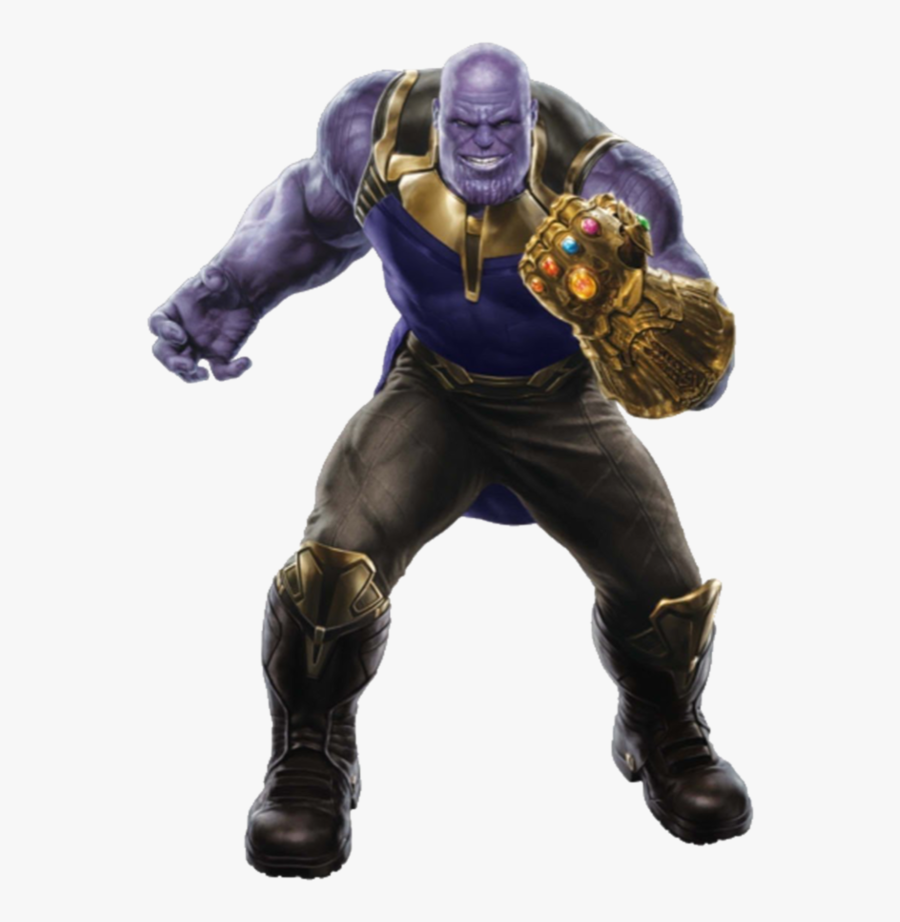 Figure Panther Figurine Black Iron Action Thanos - Thanos Marvel Png, Transparent Clipart