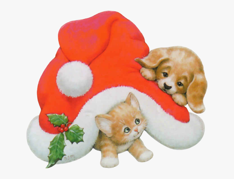 Transparent Christmas Dog Clipart - Navidad Imagenes Tiernas, Transparent Clipart