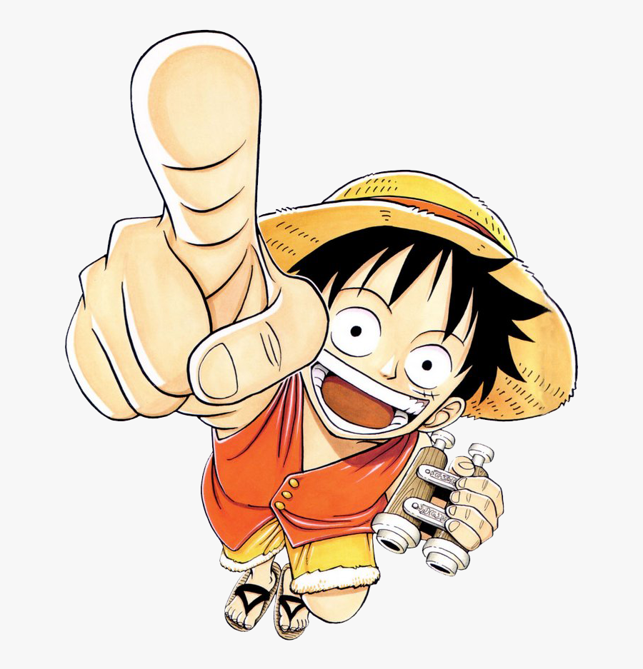 One Piece Clipart Transparent - One Piece Luffy Manga Art, Transparent Clipart