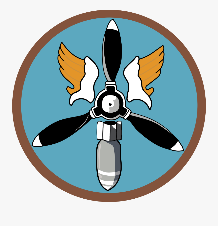 Digital Remake Of The World War Ii 758th Bombardment - Illustration, Transparent Clipart