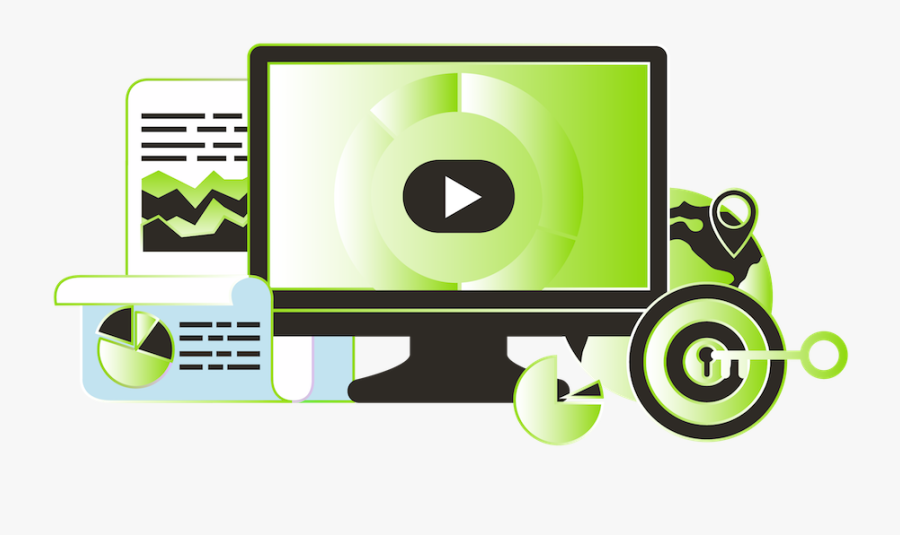 Host Live Events And Video Webinars - Circle, Transparent Clipart