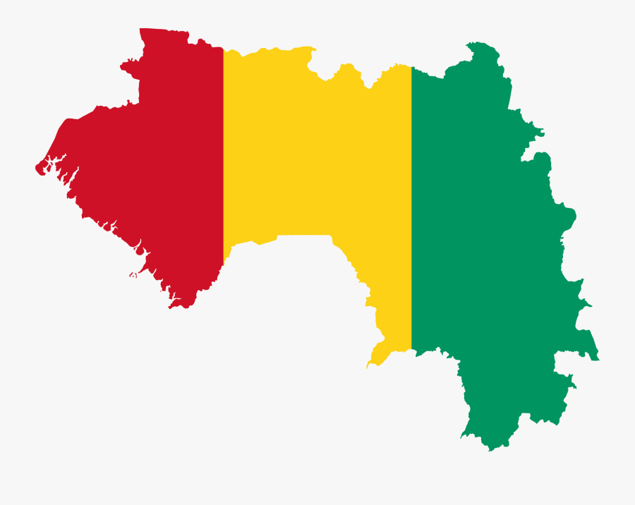 Flags Of The World Clipart - Carte De La Guinée, Transparent Clipart