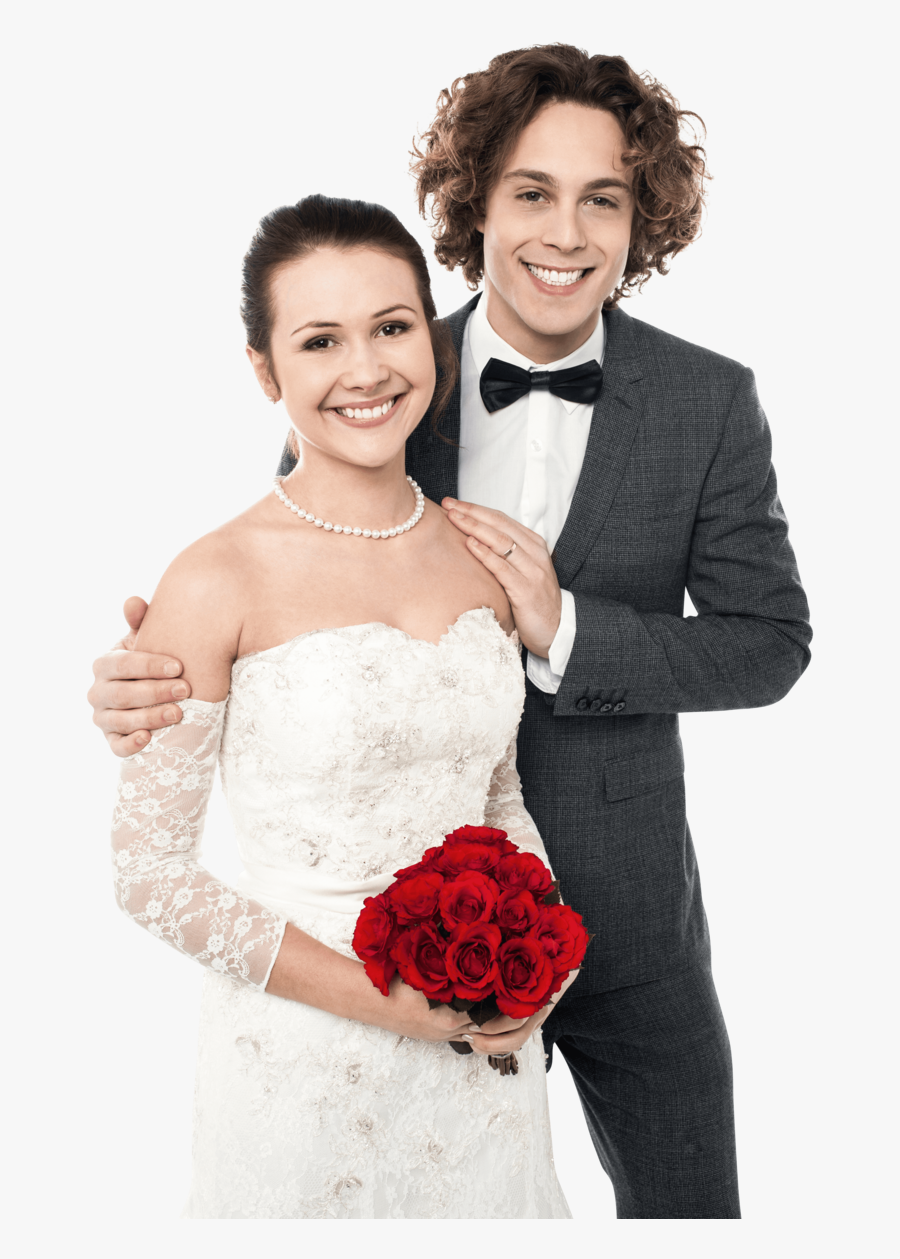 Wedding-couple, Transparent Clipart