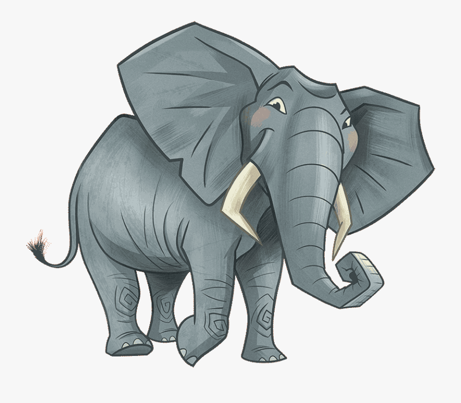 Clipart Elephant School Png, Transparent Clipart