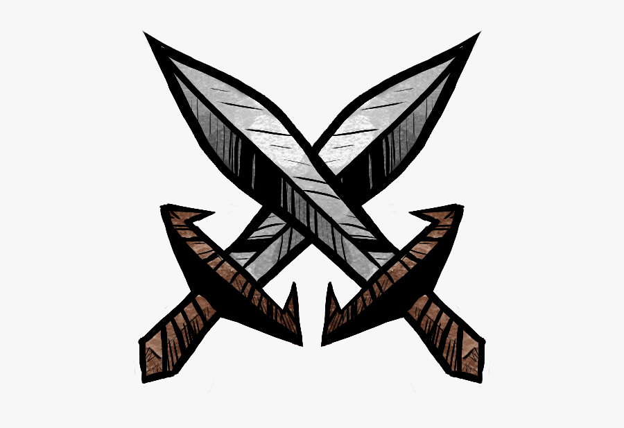 Crossed Swords - Emblem, Transparent Clipart