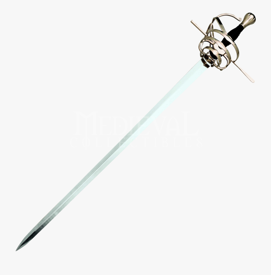 Renaissance Rapier By Marto Fencing Sword, Small Sword, - Rapier Sword, Transparent Clipart