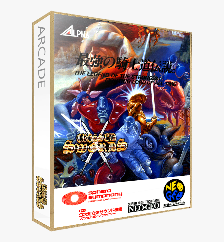 Transparent Crossed Swords Png - Neo Geo Crossed Swords, Transparent Clipart