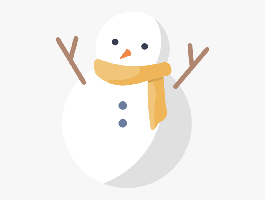 Free Online Winter Cartoon - Snowman, Transparent Clipart