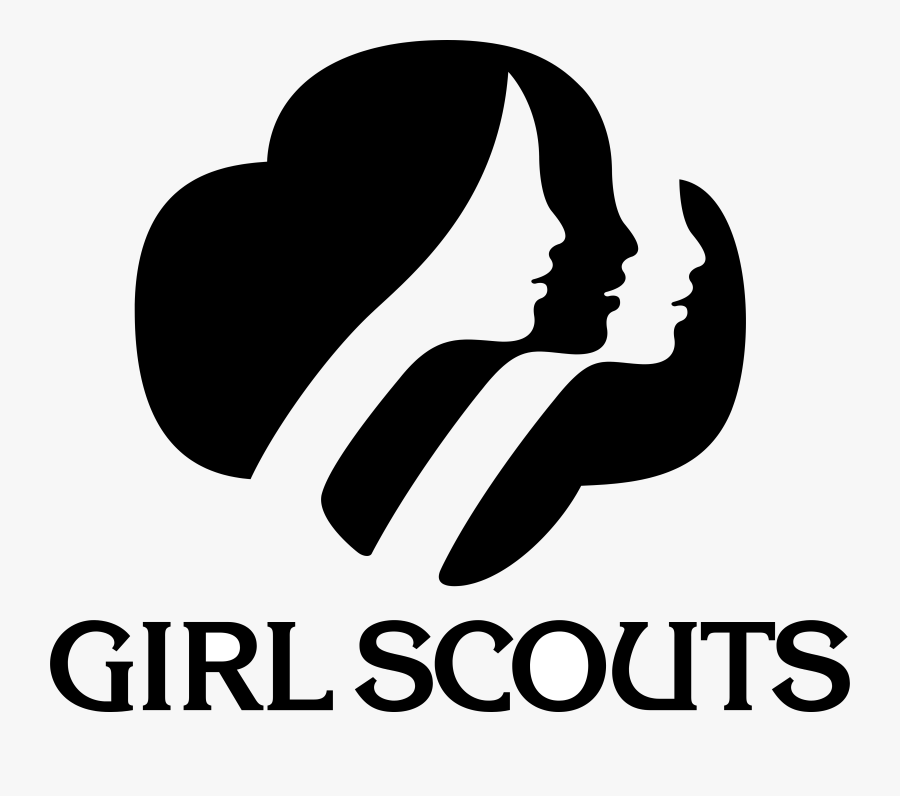 Girl Scouts Logo Png Transparent & Svg Vector - White Girl Scouts Logo, Transparent Clipart